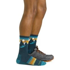 Darn Tough Sunset Ridge Lightweight Cushion Micro Crew Socks - Unisex -Shoes Specialty Shop image 1552