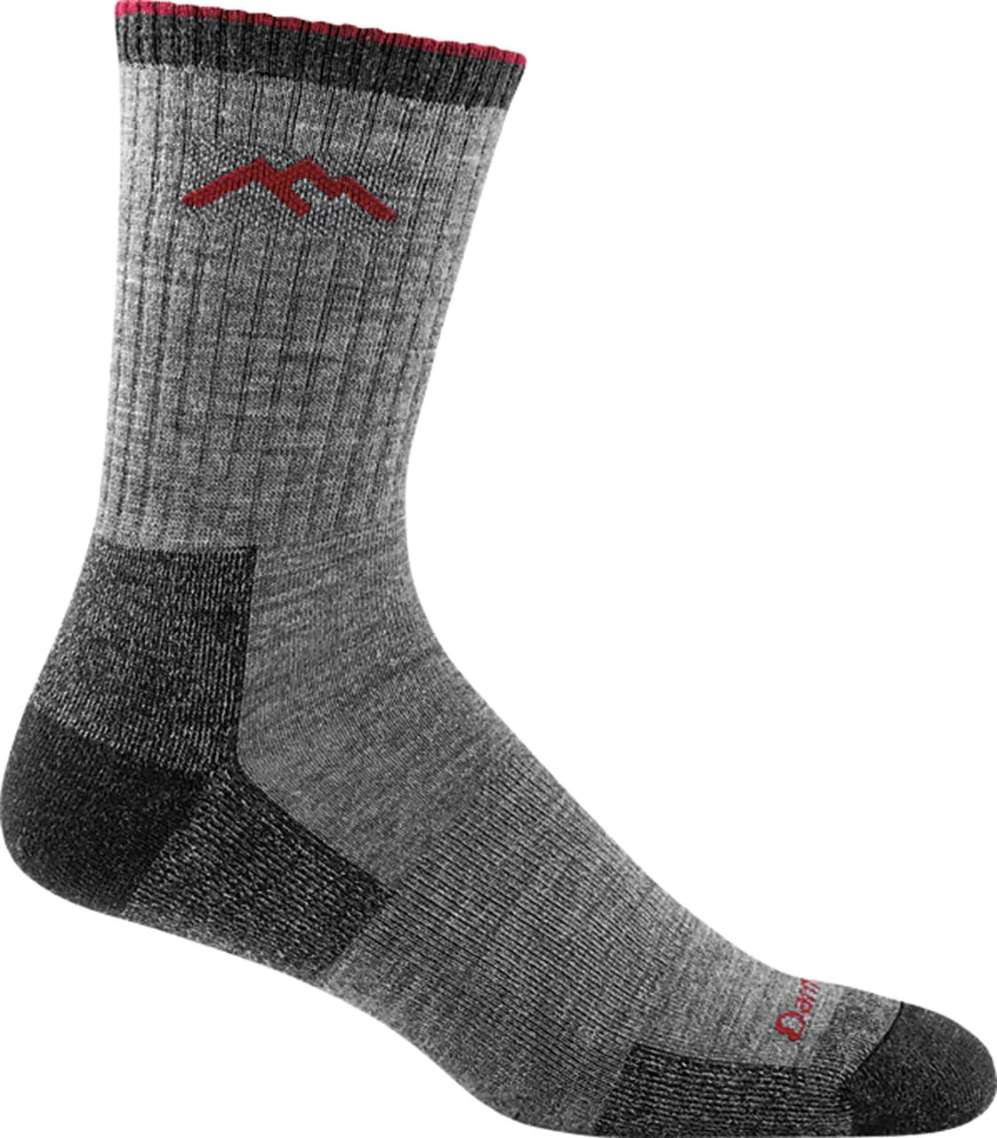 Darn Tough Hiker Midweight With Cushion Micro Crew Sock - Unisex 2 Darn Tough Hiker Midweight With Cushion Micro Crew Sock - Unisex - Image 2