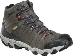 Oboz Bridger Mid Bdry Hiking Shoes - Men's -Shoes Specialty Shop image 2135